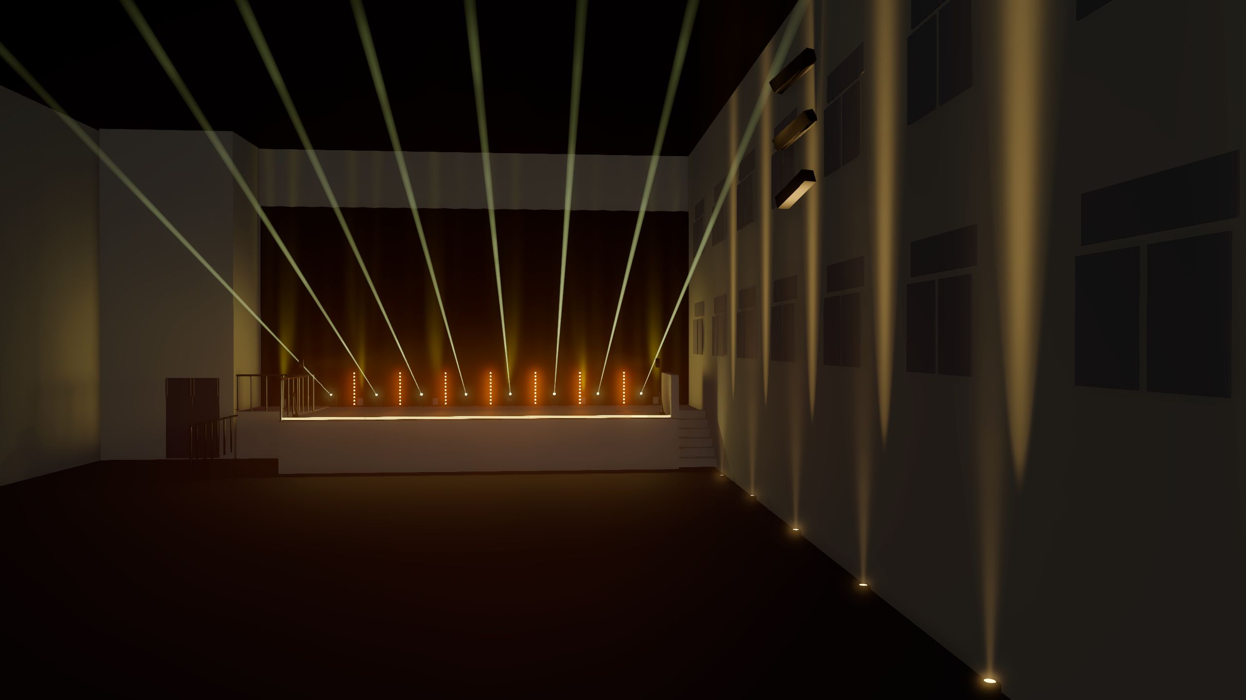 3D-visualisering ljusdesign 3